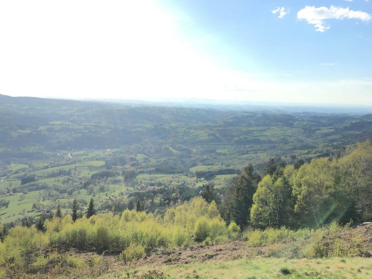 Gite " Oree Des Bois" Vertolaye Buitenkant foto